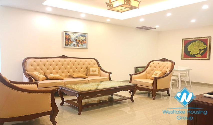 A delightful 3 bedroom apartment for rent in Ciputra, Hanoi